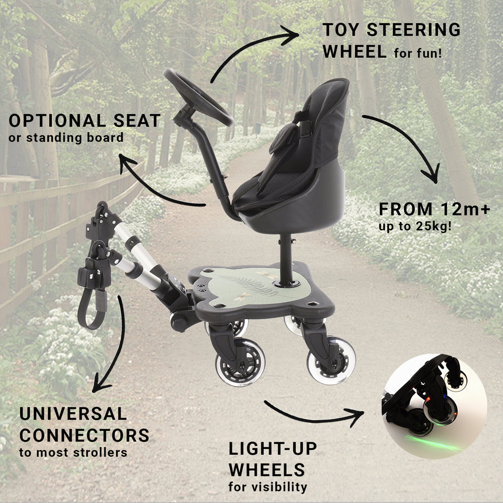 Roma 4 Rider Ride Buggy Board
