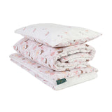 FORREST 3 Piece Reversible Cot Bed Set – Organic Cotton Baby Bedding - Fairy