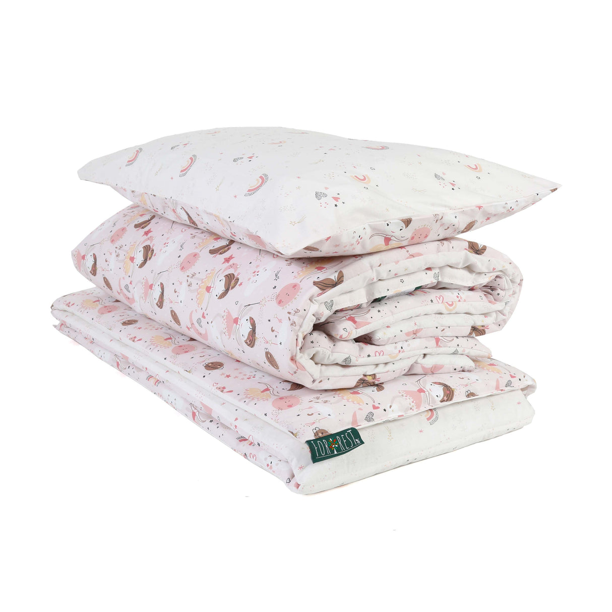 Fairy Organic Cotton Junior All-in-One 4.0 Tog Quilt Bedding Set