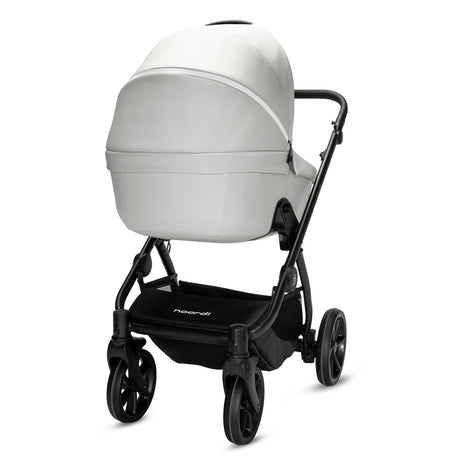 Noordi Fjordi V2 Leather 2in1 Pushchair with ThermoCot™ Carrycot, Cloud