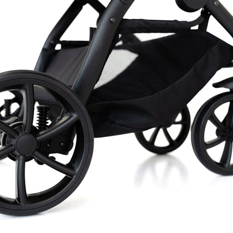 Noordi Fjordi V2 Leather 2in1 Pushchair with ThermoCot™ Carrycot, Stone Grey