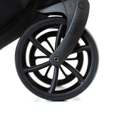 Noordi Fjordi V2 Leather 2in1 Pushchair with ThermoCot™ Carrycot, Stone Grey