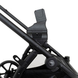 Noordi Fjordi V2 Leather 2in1 Pushchair with ThermoCot™ Carrycot, Stone Grey