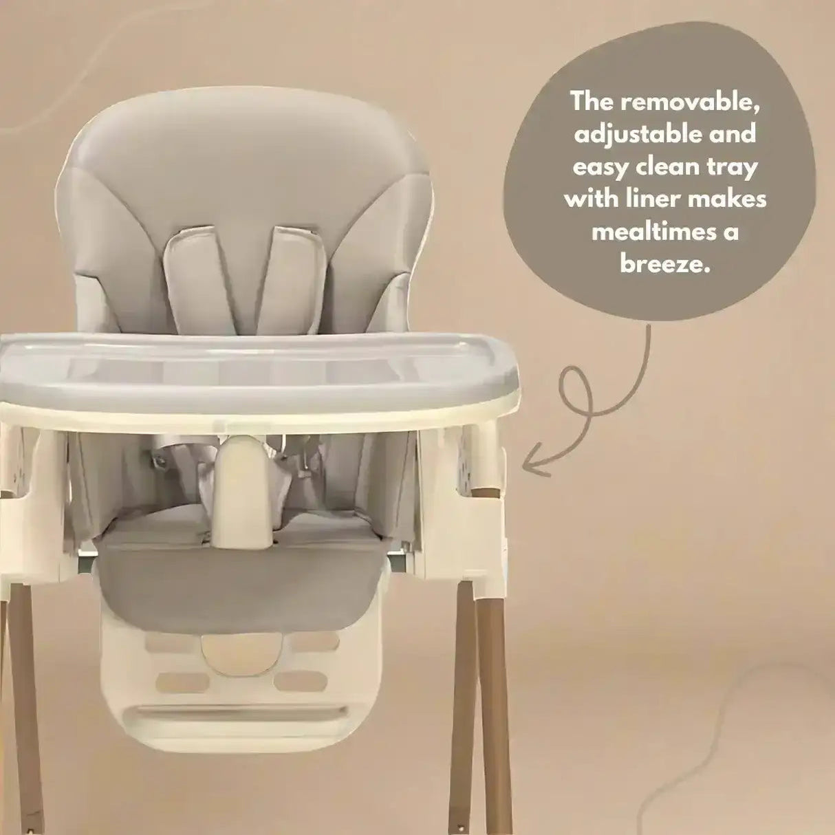 Flare Baby & Toddler Highchair - Beige