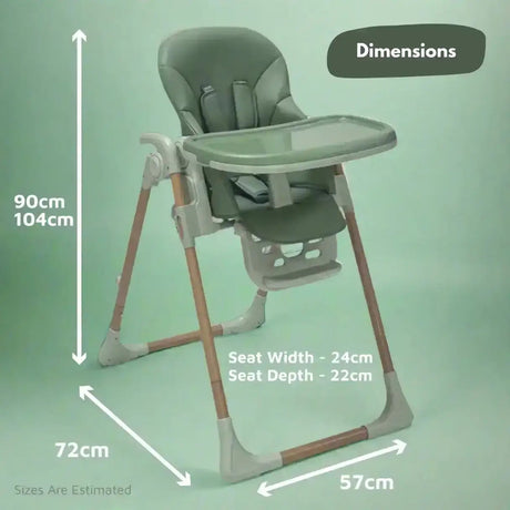 Flare Baby & Toddler Highchair - Green