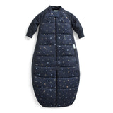 ergoPouch - Organic Winter Long Sleeved 2 in 1 Sleeping Suit Bag - Hedgehog 2.5 TOG