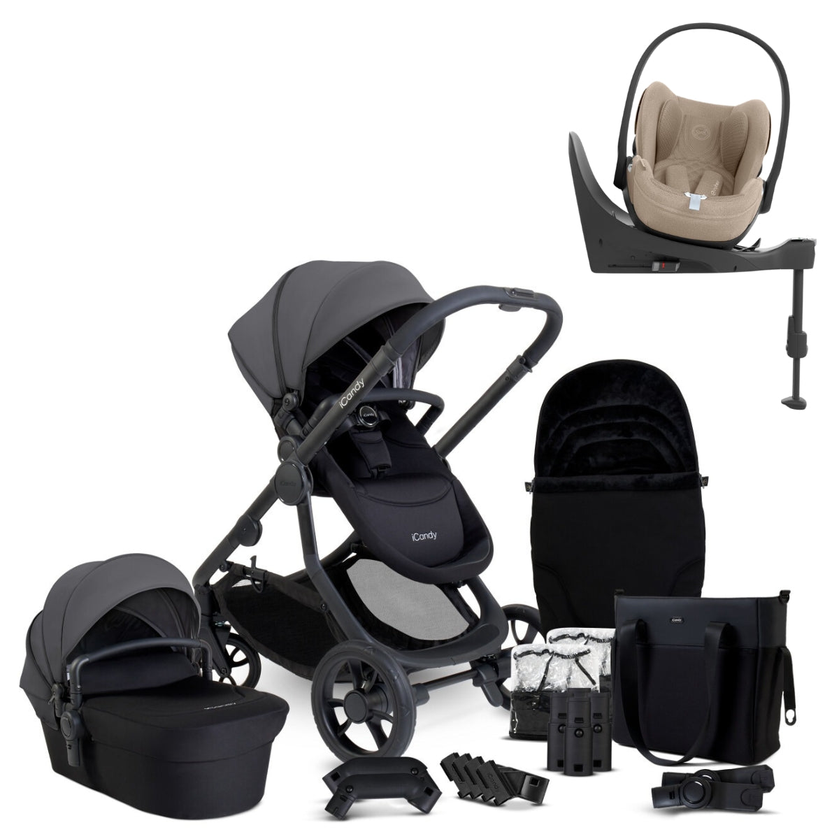 iCandy Orange 4 Travel System with Cybex Cloud T Plus