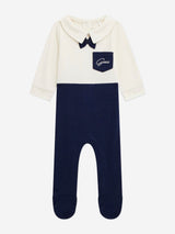 Guess Baby Boys Pocket Babygrow in Navy