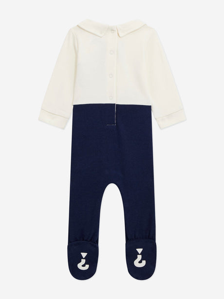 Guess Baby Boys Pocket Babygrow in Navy