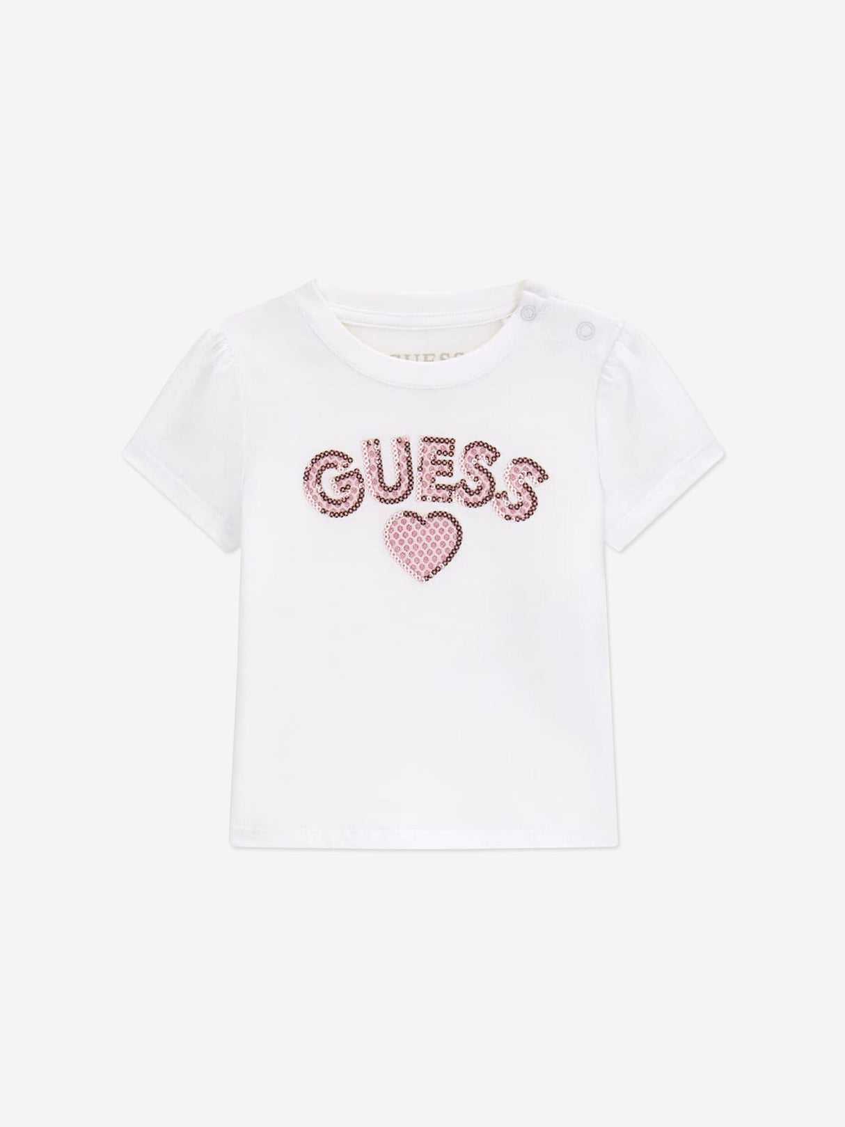 Guess Baby Girls T-Shirt and Skirt Set in Pink