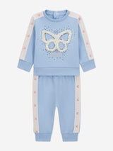 Guess Baby Girls Butterfly Tracksuit in Blue