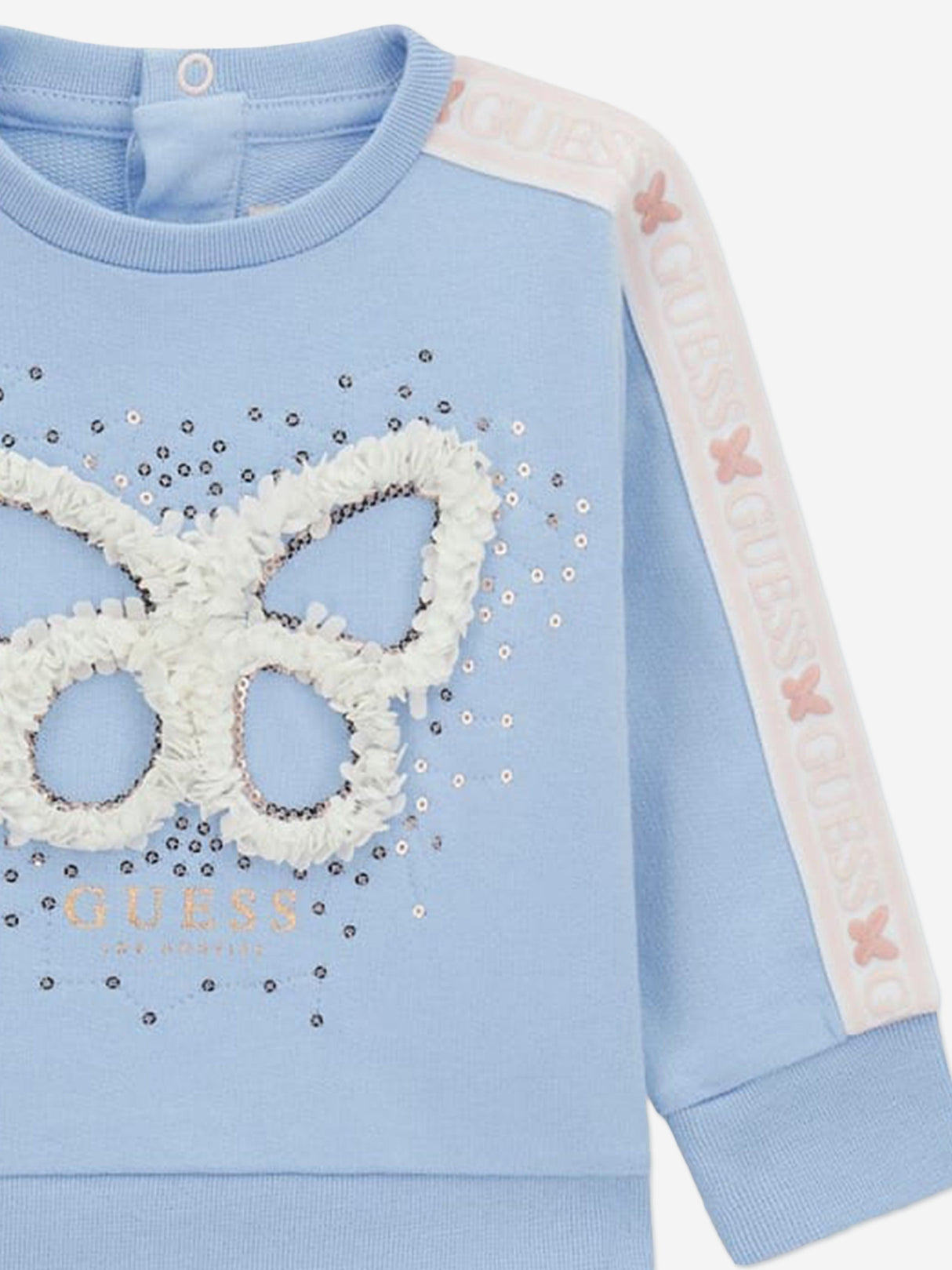 Guess Baby Girls Butterfly Tracksuit in Blue