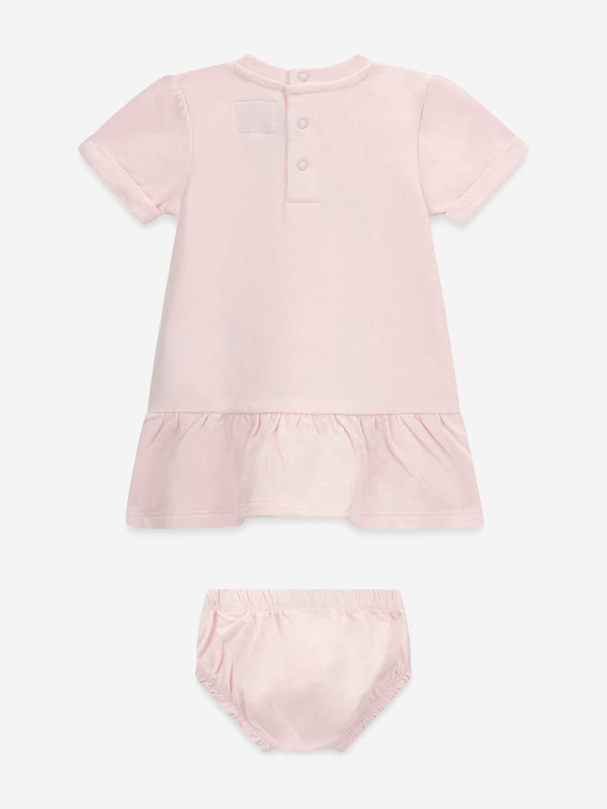 Guess Baby Girls Teddy Bear Dress in Pink