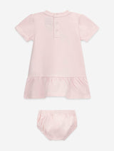 Guess Baby Girls Teddy Bear Dress in Pink