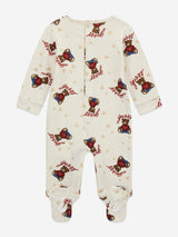 Guess Baby Teddy Bear Babygrow in Ivory