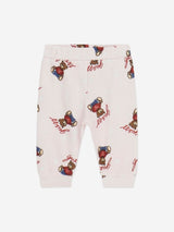 Guess Baby Girls Teddy Bear Bodysuit Gift Set in Pink