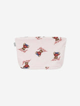 Guess Baby Girls Teddy Bear Bodysuit Gift Set in Pink