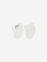 Guess Baby Teddy Bear Bodysuit Set in Ivory