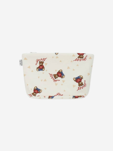 Guess Baby Teddy Bear Bodysuit Set in Ivory