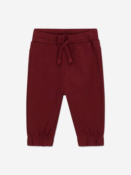 Guess Baby Boys Bear T-Shirt and Joggers Set in Red