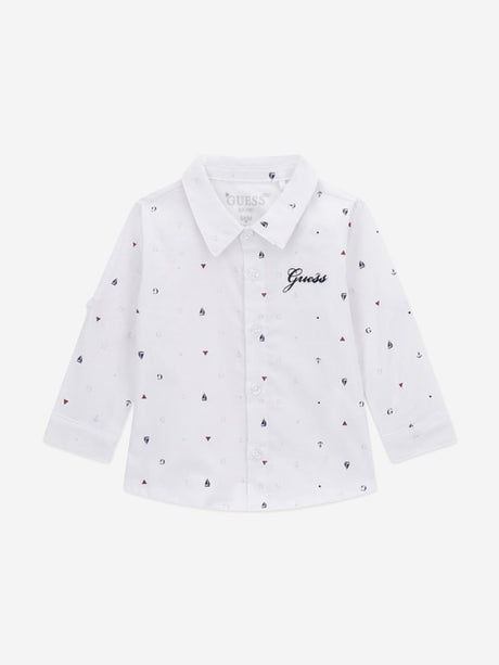 Guess Baby Boys Short Set in Beige