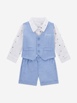 Guess Baby Boys Short Set in Blue