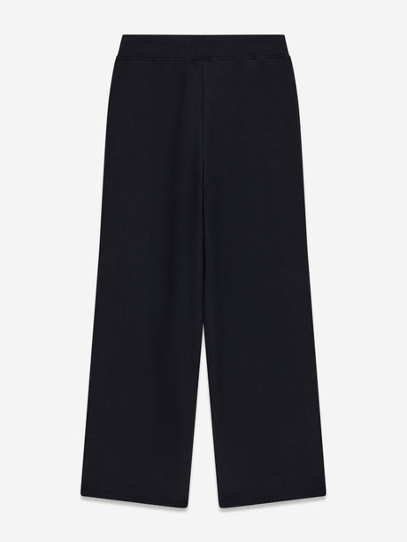 Guess Girls French Terry Palazzo Pants in Black