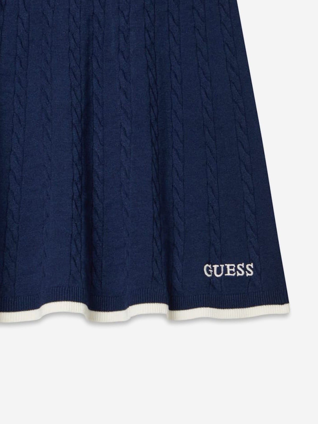 Guess Girls Midi Sweater Skirt in Navy