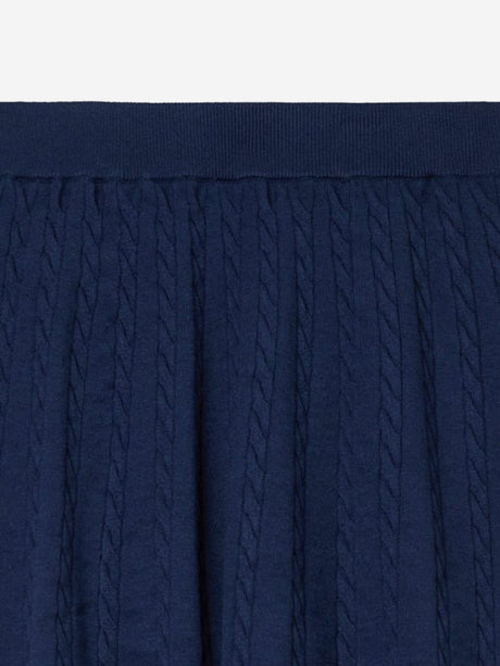 Guess Girls Midi Sweater Skirt in Navy