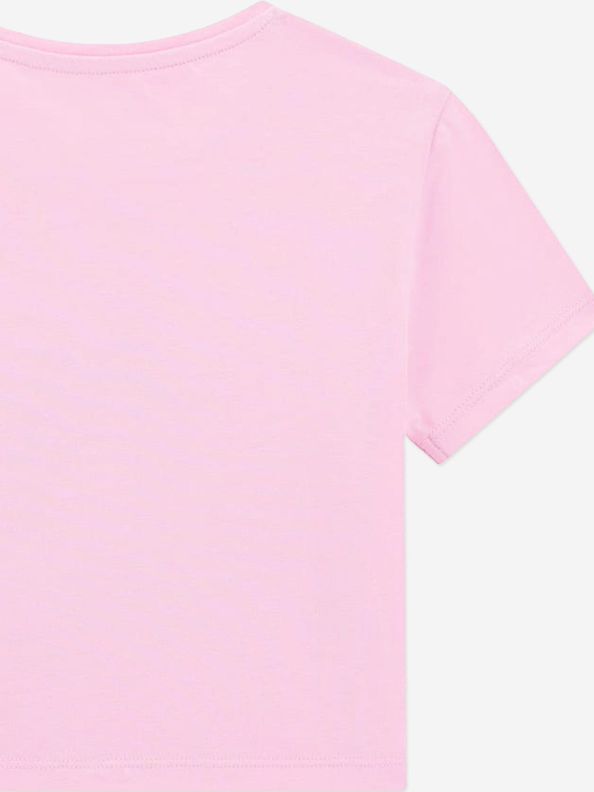 Guess Girls Cropped Cherry T-Shirt in Pink