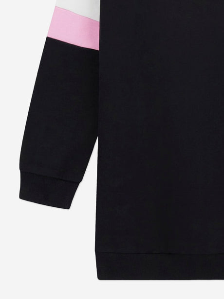 Guess Girls Logo Sweater Dress in Black