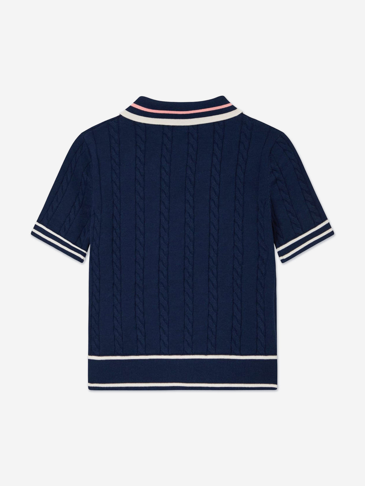 Guess Girls Short Sleeve Cardigan in Navy