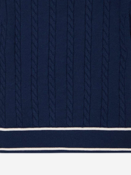 Guess Girls Short Sleeve Cardigan in Navy