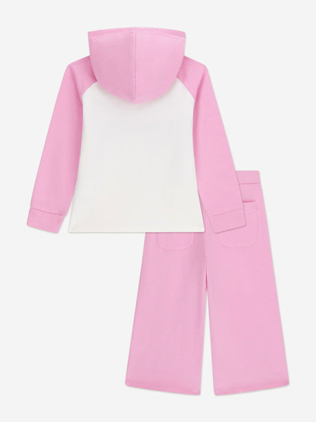 Guess Girls Logo Tracksuit in Pink