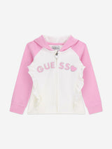 Guess Girls Logo Tracksuit in Pink