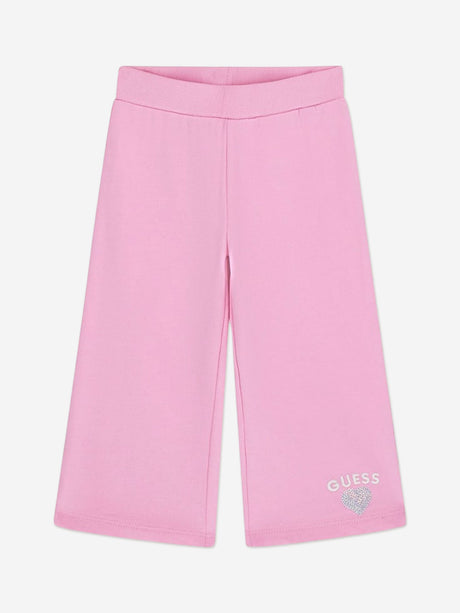 Guess Girls Logo Tracksuit in Pink