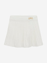 Guess Girls Sweater Top and Skirt Set in Ivory