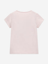 Guess Girls Bear Print T-Shirt in Pink
