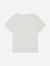 Guess Girls Logo T-Shirt in White