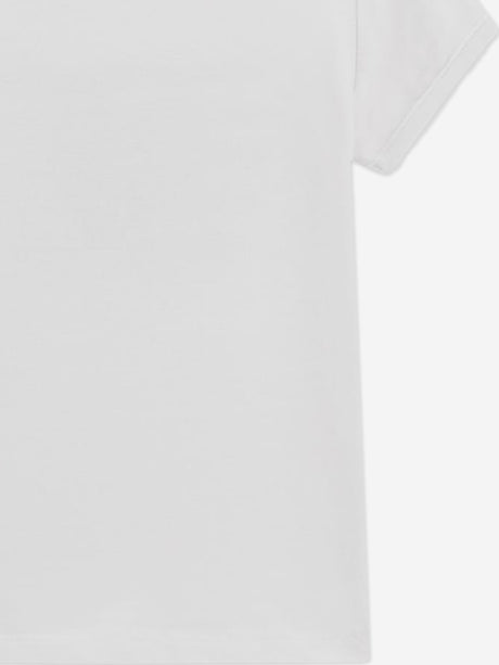 Guess Girls Heart Logo T-Shirt in White