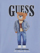 Guess Boys Bear T-Shirt in Blue
