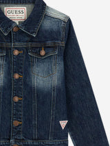 Guess Boys Comfort Denim Jacket in Blue