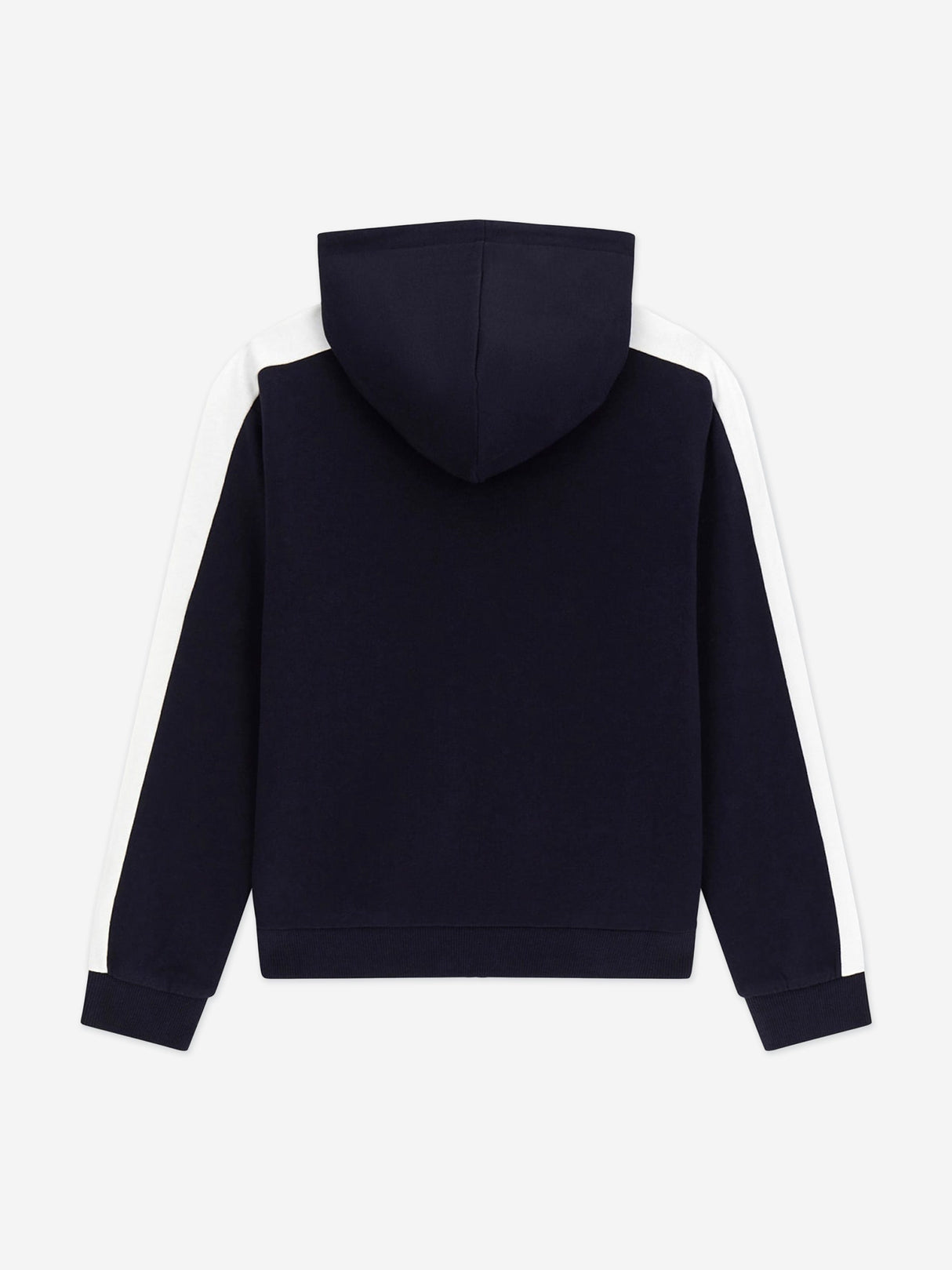 Guess Boys Logo Zip Up Top in Navy