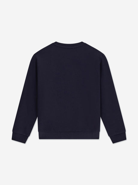 Guess Kids Bear Logo Sweatshirt in Navy