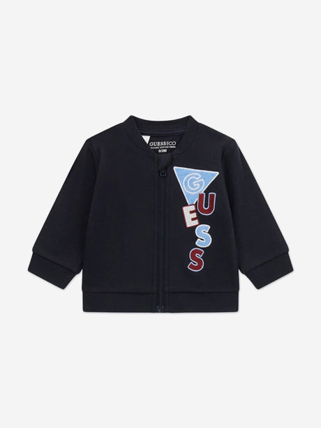 Guess Baby Boys 3 Piece Tracksuit Set in Navy