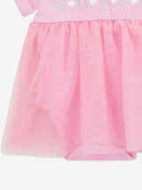 Guess Baby Girls Bodysuit Dress in Pink