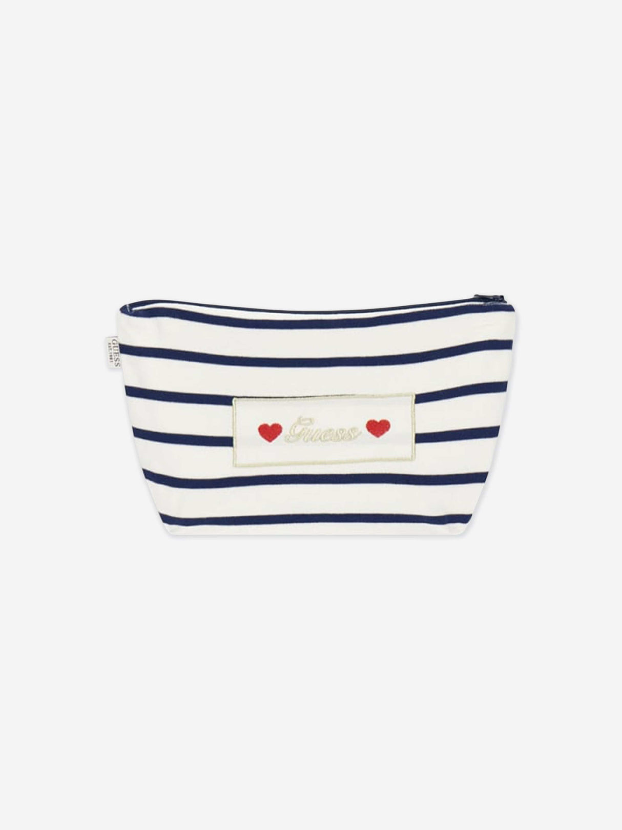 Guess Baby Girls Striped Dress with Booties in Navy