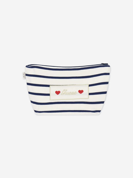 Guess Baby Girls Striped Dress with Booties in Navy