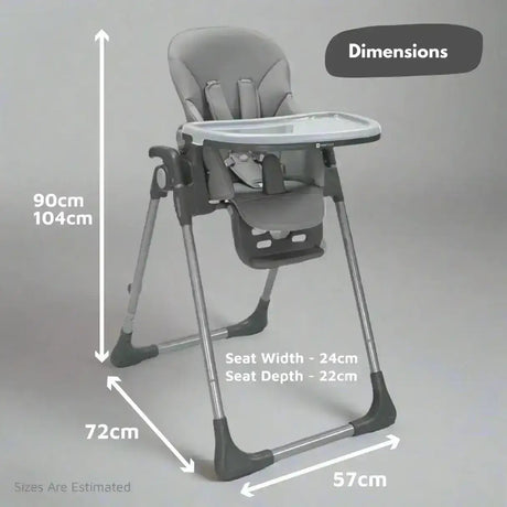 Flare Baby & Toddler Highchair - Grey