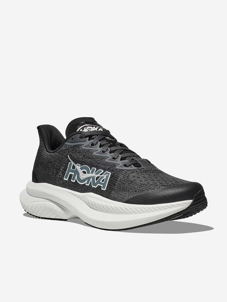 HOKA Kids Mach 6 Trainers in Black